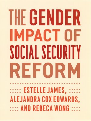 cover image of The Gender Impact of Social Security Reform